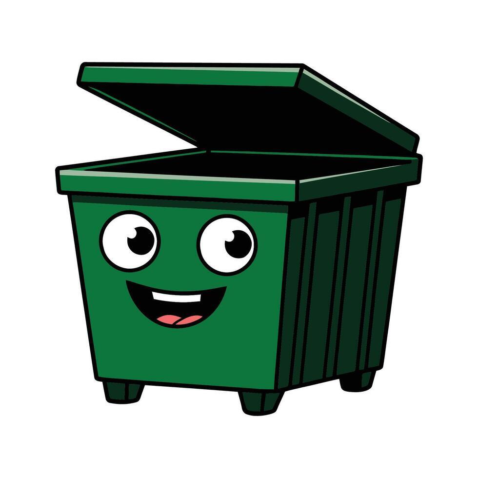 Recycling Dumpster